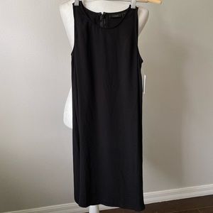 Halogen Black A-Line Dress